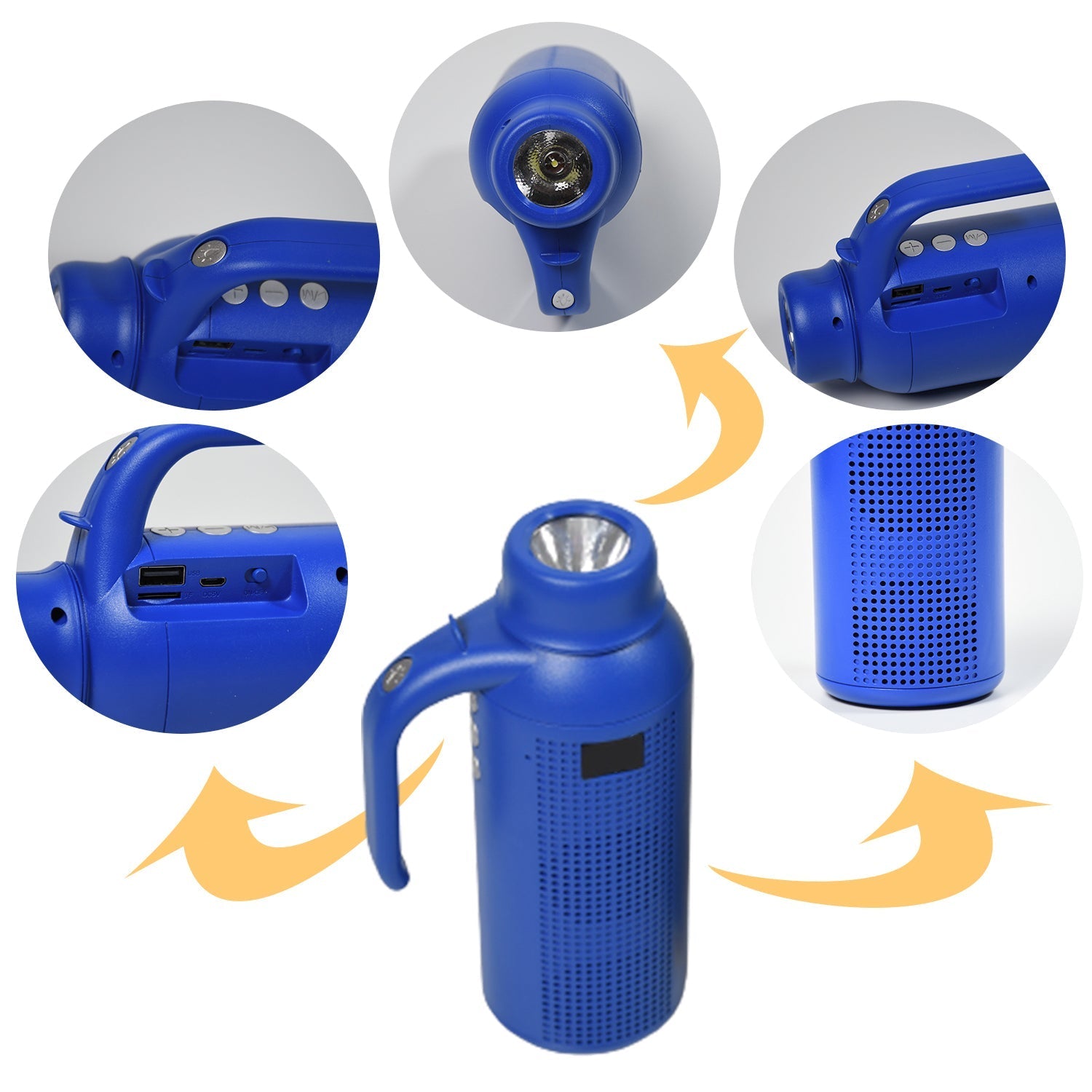 Smart speaker with torch light Smart speaker with torch light